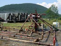 Machine used for hydrofracking